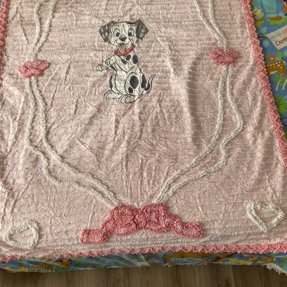 Disney Pink Dalmatian Quilt